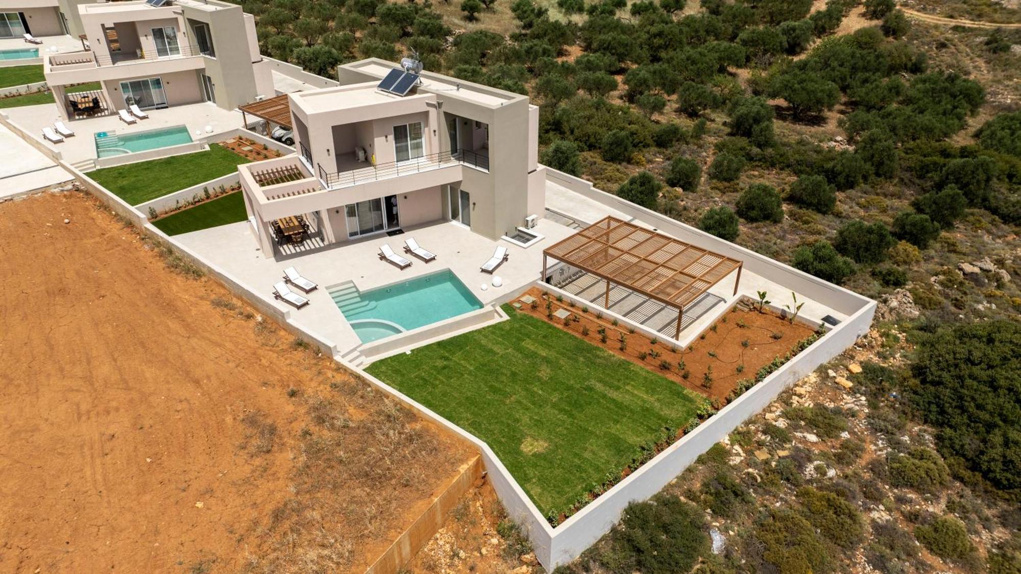 Blue Sky Villas Arkalochori Ruang foto